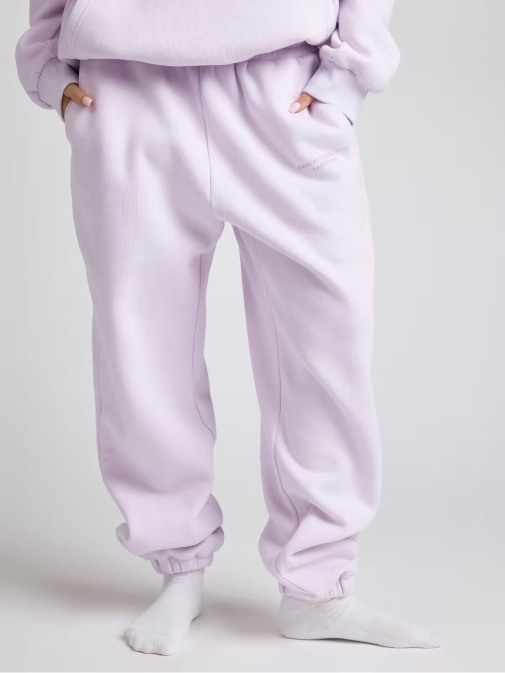 COMFRT Relaxed Track Joggers - Opal